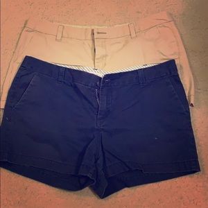 Chino shorts both pair